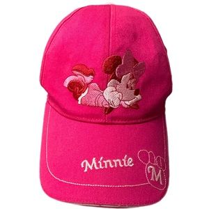 Minnie Mouse pink women’s hat, adjustable, hidden Mickey, Disney brand, cap